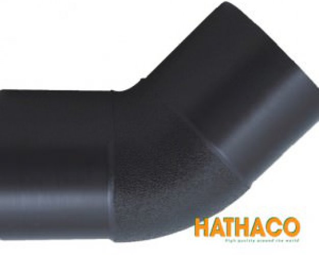  Chếch hàn 45⁰ phụ kiện ống HDPE Hathaco
